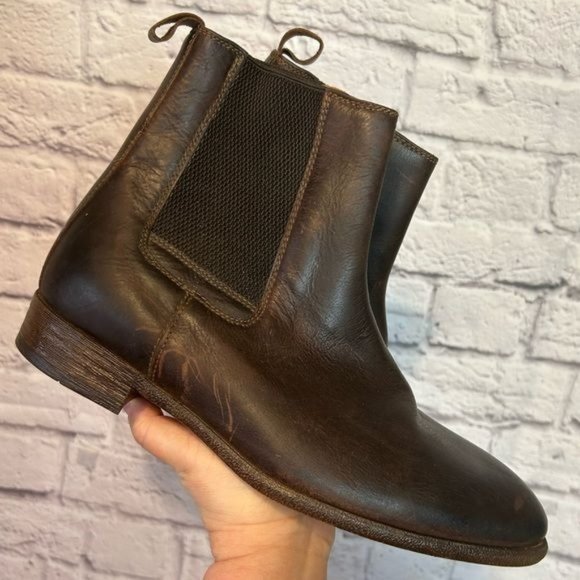 Robert Wayne Oklahoma Leather Chelsea Boots Sz 10.5 D main image 7